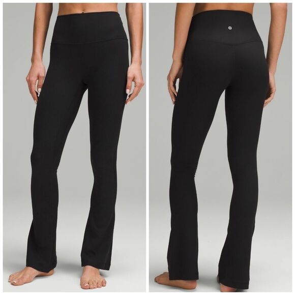 lululemon Align High-Rise Ribbed Mini-Flare Pant Regular size 0 XS NWT - Picture 2 of 7